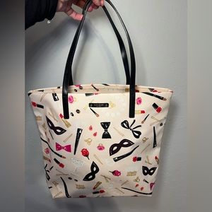 Kate Spade make up masquerade tote bag
